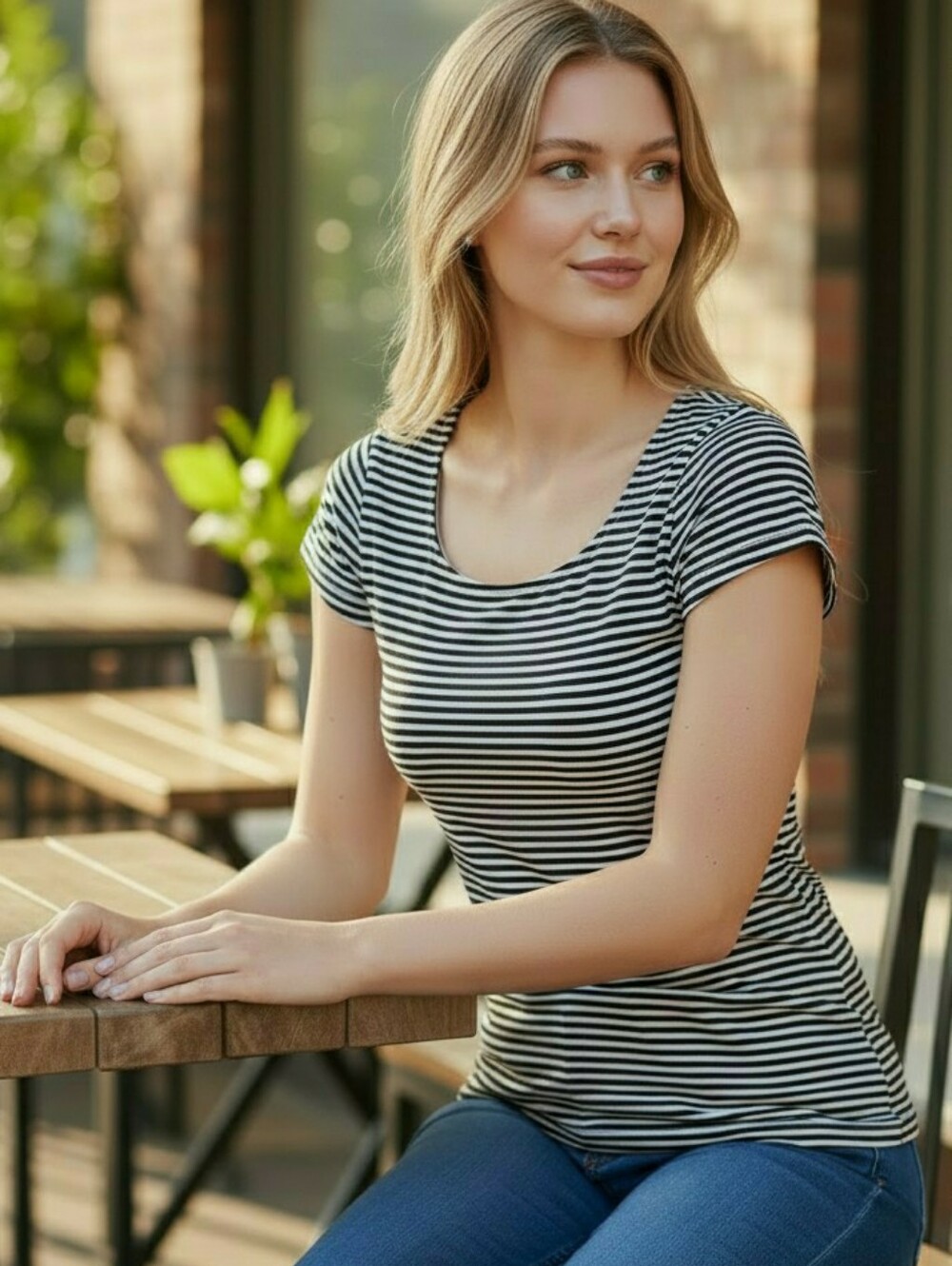 WHBM Fitted Top